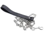 22955-naughty-toys-black-leather-collar-with-gems-and-metal-leash-loveshop-Paphos