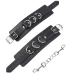 23027-naughty-toys-black-leather-3-d-wrist-restrains-cuffs-o-s-sexshop-Limassol