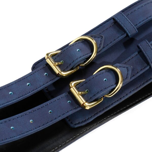 23035-naughty-toys-blue-gold-leather-corset-cuffs-restraints-2pcs-set-sexshop-Pafos