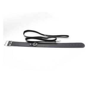 23223-naughty-toys-faux-leather-collar-with-leash-o-s-Larnaka-sex-shop