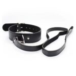 23223-naughty-toys-faux-leather-collar-with-leash-o-s-Limassol-sexshop