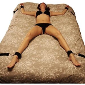 23641-naughty-toys-pvc-bed-bondage-wrist-and-ankles-restraints-Ayia-Napa-sexshop