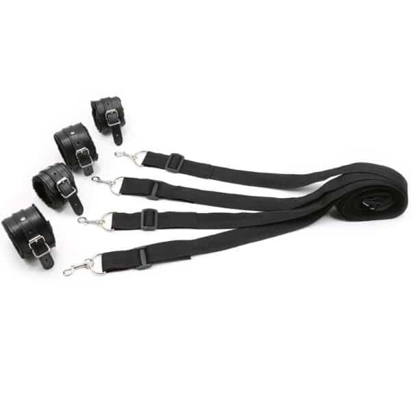 23641-naughty-toys-pvc-bed-bondage-wrist-and-ankles-restraints-sexshop-Pafos