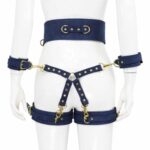 23775-naughty-toys-tibet-blue-leather-corset-cuffs-hog-tie-restraints-4pcs-set-Larnaka-sexshop