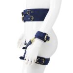 23775-naughty-toys-tibet-blue-leather-corset-cuffs-hog-tie-restraints-4pcs-set-Pafos-sexshop