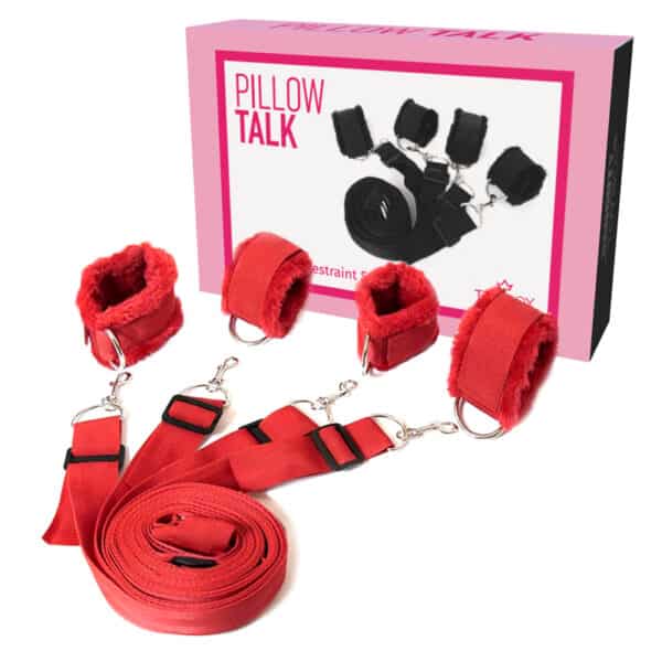 23823-toybox-pillow-talk-under-bed-restraint-set-red-couples-best-choice