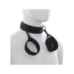 24617-naughty-toys-nylon-collar-with-wrist-restraints-sex-shop-Ayia-Napa