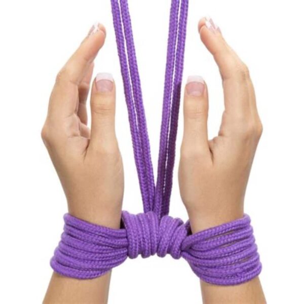 33977-11343-bdsm-cotton-bondage-rope-5-meters-purple-Larnaka-sex-shop 33977-11343-bdsm-cotton-bondage-rope-5-meters-purple-Larnaka-sex-shop