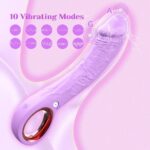 EK-A01-086A-toyboy-purple-realistic-silicone-dildo-vibrator-with-nadle-grip