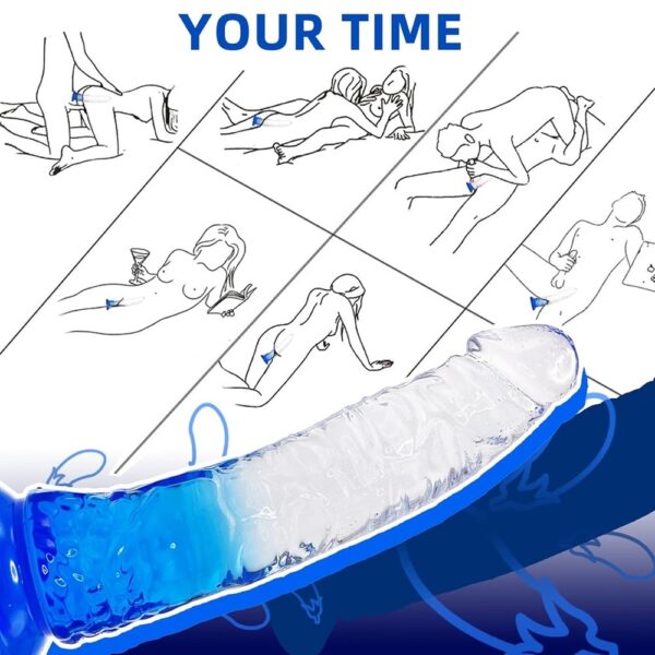 EK-QSD-015L-toyboy-clear-blue-tpe-dildo-with-suction-cup-19-cm-for-couples EK-QSD-015L-toyboy-clear-blue-tpe-dildo-with-suction-cup-19-cm-for-couples