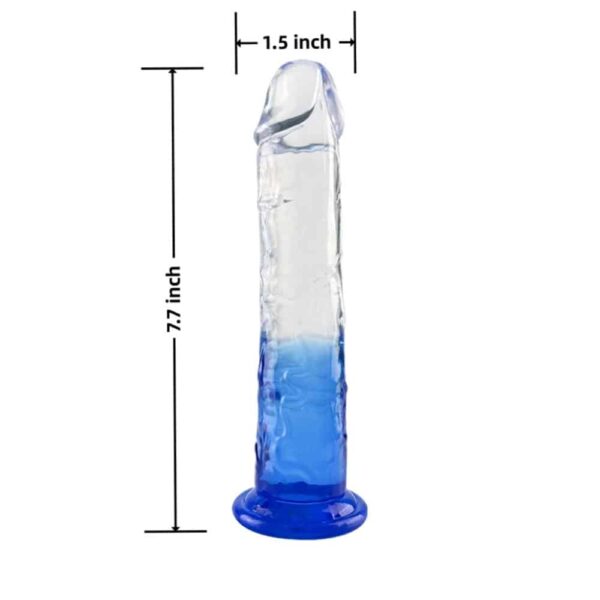 EK-QSD-015L-toyboy-clear-blue-tpe-dildo-with-suction-cup-19-cm-sex-shop-nicosia EK-QSD-015L-toyboy-clear-blue-tpe-dildo-with-suction-cup-19-cm-sex-shop-nicosia