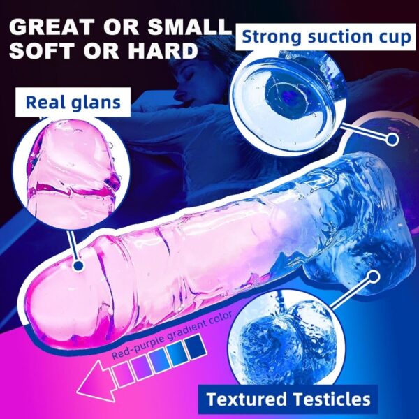 EK-SL002-M-toybox-realistic-cock-and-balls-dildo-blue-purple-gradient-sex-shop-cyprus EK-SL002-M-toybox-realistic-cock-and-balls-dildo-blue-purple-gradient-sex-shop-cyprus