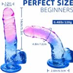 EK-SL002-M-toybox-realistic-cock-and-balls-dildo-blue-purple-gradient-sex-shop-limassol