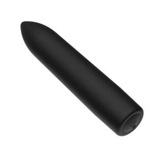 GM-ZD019-toyboy-black-rechargeable-silicone-bullet-vibrator-for-anal-stimulation