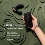 HUGO-2-BLACK-lelo-hugo-2-app-connected-prostate-massager-black-sex-shop-Larnaca