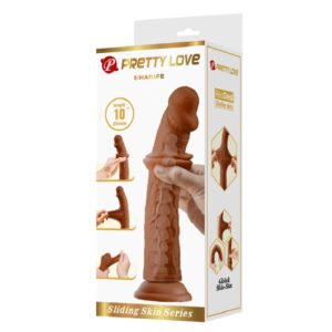26962-BW-008118LP-1-Pretty-Love-Sharife-realistic-dildo-suction-brown-Sex-Shop-Limassol