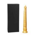 BF-71178-alien-golden-anal-pussy-dildo-28-cm-sex-shop-paphos
