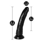 EK-BLQ-029B-toyboy-black-dildo-with-suction-base-17-cm-sex-shop-nicosia