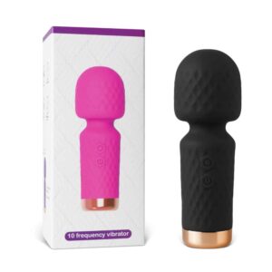 EK-QS-026B-toyboy-small-magic-wand-silicone-black-vibrator-sex-shop-cyprus
