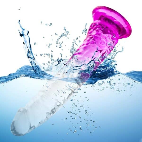 EK-QS-D016Z-toyboy-clear-Purple-tpe-3-piece-dildo-set-with-suction-sex-shop-paphos