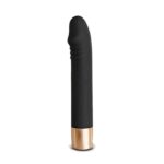 EK-XL073-toyboy-black-and-gold-silicone-rechargeable-dildo-vibrator-for-anal-stimulation