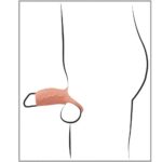 EKXL093-toyboy-flesh-white-penis-open-end-vibe-sleeve-sex-shop-limassol