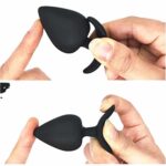 EKXW003-toyboy-black-silicone-butt-plug-set-4-pcs-sex-shop-lemesos