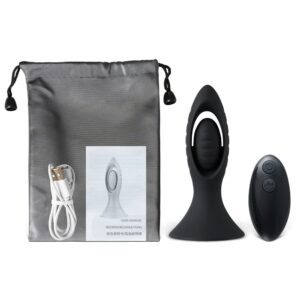 USK-Z07-dino-vibrating-remote-controlled-anal-plug-sex-shop-limassol