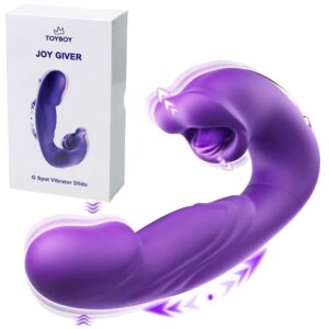 TOYBOY JOY GIVER thrusting licking vibrator