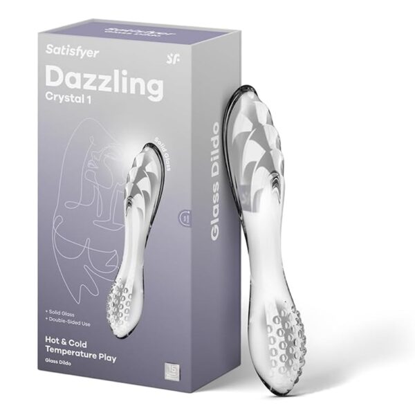 27122-satisfyer-dazzling-crystal-1-glass-dildo-clear-loveshop-cy