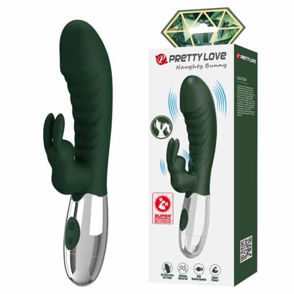BW-500071DC-pretty-love-naughty-bunny-green-dildo-vibrator-loveshop-cy