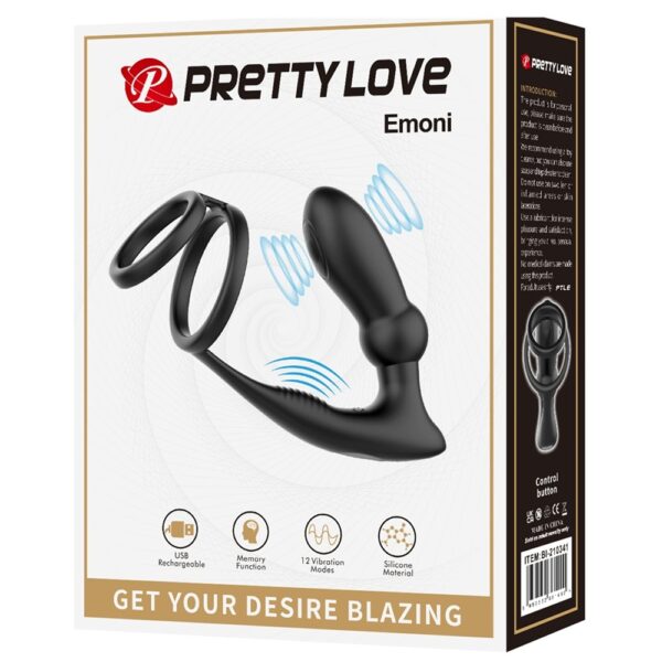 BI-210341-pretty-love-emoni-double-ring-with-vibro-butt-plug-combination BI-210341-pretty-love-emoni-double-ring-with-vibro-butt-plug-combination