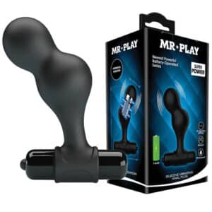 18387-mr-play-vibrating-silicone-butt-plug-10-x-ø-3-cm-sex-shop-cyprus