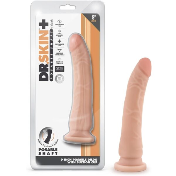 19155-dr-skin-plus-posable-dildo-vanilla-23-cm-loveshop-cy