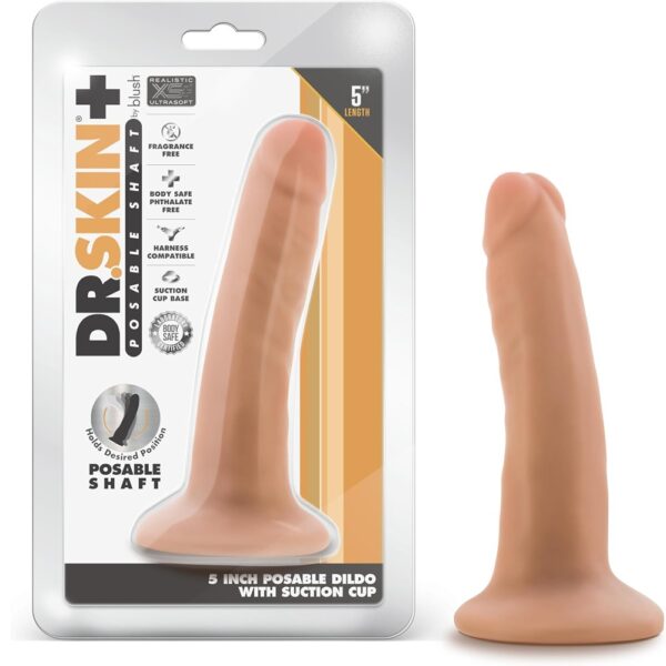 19185-dr-skin-plus-posable-dildo-vanilla-14-x-3-cm-loveshop-cy