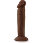 19315-dr-skin-plus-posable-dildo-chocolate-16.5-x-3.8-cm-for-anal-sex