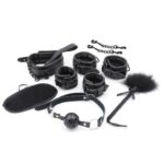 24200-naughty-toys-real-geniune-leather-bondage-black-set-6pcs-sex-shop-Cyprus