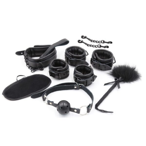 24200-naughty-toys-real-geniune-leather-bondage-black-set-6pcs-sex-shop-Cyprus