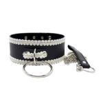 26341-sexy-adjustable-lace-pu-leather-plush-slave-collar-loveshop-Limassol