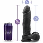 331229-blush-au-naturel-bold-massive-9-inch-black-dildo-sex-shop-limassol