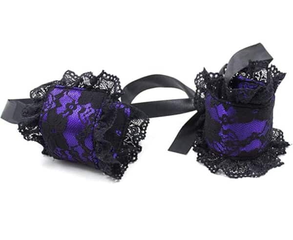 naughty-toys-pair-purple-black-lace-handcuffs-loveshopcy naughty-toys-pair-purple-black-lace-handcuffs-loveshopcy