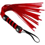 11395-bondage-slapper-bdsm-spanking-nubuck-leather-flogger-whip-36-cm-sexshop-Paphos
