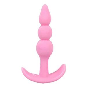 11429-small-soft-anal-triple-beads-butt-plug-pink-9-cm-loveshop-Cyprus