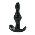 11433-small-soft-anal-single-bead-butt-plug-black-8-cm-loveshop-Limassol