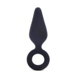 17063-medium-black-silicone-anal-plug-with-retrieval-ringloveshop-cy