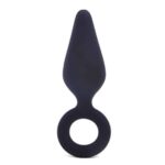 17067-large-black-silicone-anal-plug-with-retrieval-ring-sexshop-Nicosia