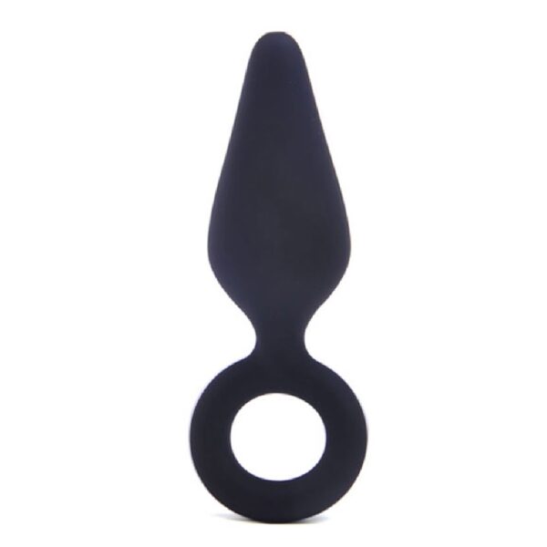 17067-large-black-silicone-anal-plug-with-retrieval-ring-sexshop-Nicosia