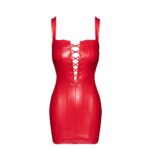 NOIR-HANDMADE-F364-noir-handmade-bombshell-lace-up-mini-dress-red-sex-shop-cyprus