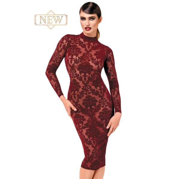 NOIR-HANDMADE-F384-noir-handmade-kink-royal-midi-dress-love-shop-cyprus NOIR-HANDMADE-F384-noir-handmade-kink-royal-midi-dress-love-shop-cyprus