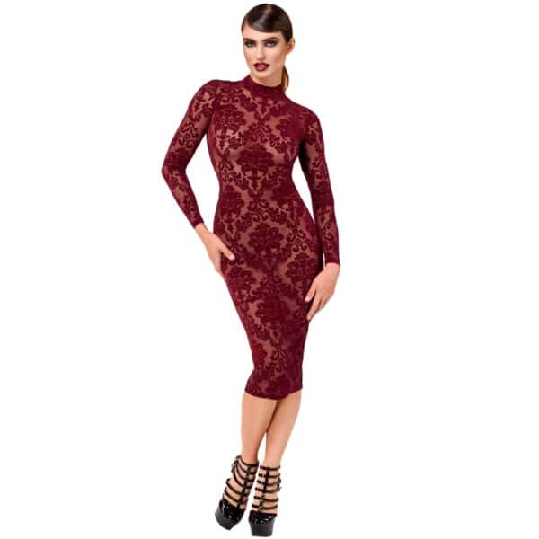 NOIR-HANDMADE-F384-noir-handmade-kink-royal-midi-dress-sex-shop-omonias NOIR-HANDMADE-F384-noir-handmade-kink-royal-midi-dress-sex-shop-omonias